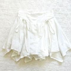 即決価格！GRL グレイル　インパン裏地付きドロストリボンイレヘムミニスカート