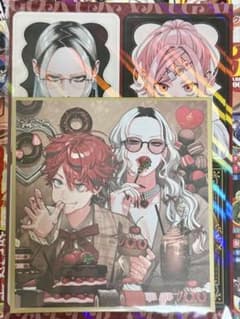 【未開封】極楽街 ミニ色紙風カード A5ホロカード ジャンプSQ3月号のサムネイル