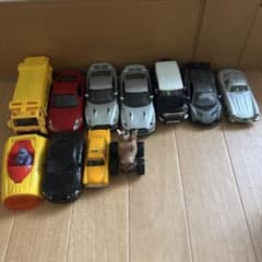 プルバックカー9台とその他ミニカー3台 まとめ売り　マックミニカー希少！！のサムネイル