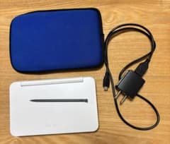 シャープ 電子辞書 Brain PW-H8000ホワイト充電器　ソフトケース付きのサムネイル