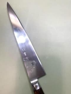 ボビー　　　有次　別打　A　牛刀包丁　合金鋼　刃渡り17.5cm ボビー様専用 有次 別打 A 牛刀包丁 合金鋼 刃渡り17.5cm - メルカリ