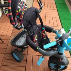 送料込♡三輪車 スマートトライク ベビーカー代わりに♡のサムネイル