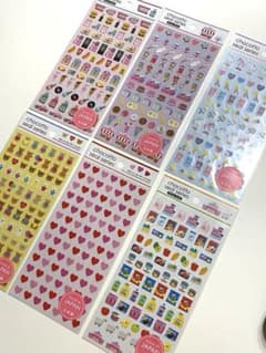 新品未開封　シール　6枚セット　匿名配送のサムネイル