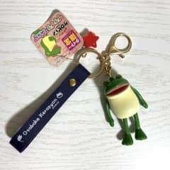 おとぼけケロピョン　プラプラストラップキーホルダーのサムネイル