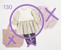 プティマイン　ワンピース　130㎝　⭐︎新品⭐︎