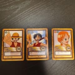 ワンピース カードダスハイパーバトル 大海賊王 3枚セット バンダイ