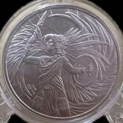 アステカ族 1オンス Eagle Warrior 純銀コイン - メルカリ