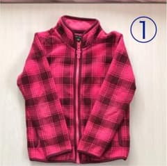 ①女児用 ユニクロフリース 130サイズのサムネイル