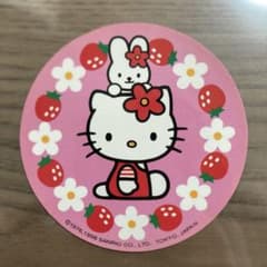 ハローキティ ステッカー 8cm大 レトロのサムネイル