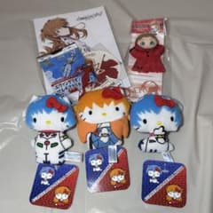 EVANGELION HELLO KITTY 푹신한 마스코트 Sanrio