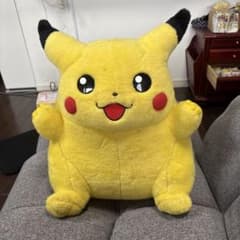 希少】TOMY 等身大 ピカチュウ ぬいぐるみ 初期 スマイル バンザイ