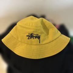 STUSSY バケットハット L/XL イエローのサムネイル