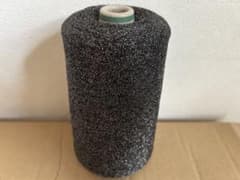 コーン巻き　黒ラメ糸 346gのサムネイル