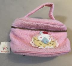 mezzo piano メゾピアノ バニティバッグ ピンク ポーチ　平成レトロ