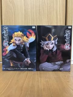 ROUND1限定 ぬーどるストッパー 鬼滅の刃 煉獄杏寿郎 童磨 フィギュアのサムネイル