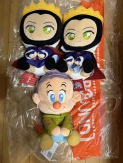 うるりぃみぃ ぬいぐるみ　白雪姫 女王2個 おとぼけ1個