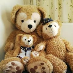 特大ぬいぐるみ  ダッフィー  Ｌサイズのサムネイル