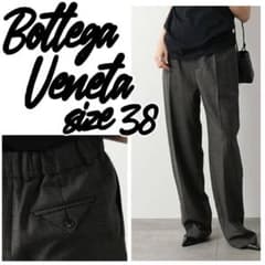 【定価22万】Bottega Veneta ウール スラックス ブラック 40 定価22万】Bottega Veneta ウールスラックス ブラウン 38 W - メルカリ