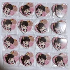 鬼滅の刃 ufotable バレンタイン限定 ハート型缶バッジ 栗花落カナヲ 鬼滅の刃 ufotable バレンタイン限定 ハート型缶バッジ 栗花落カナヲ