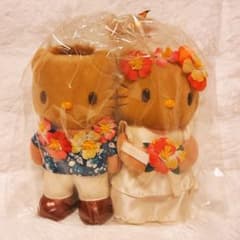 希少レア　ハローキティ　日焼け　ハワイ　ぬいぐるみ　オルゴール　ウェディング 希少レア ハローキティ 日焼け ハワイ ぬいぐるみ オルゴール