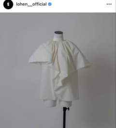 E*t様 LOHENのバルーンカラーブラウス　ホワイトのサムネイル