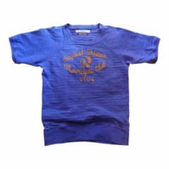 KAPITAL★刺繍半袖スウェットT★インディアンモーターサイクルクラブ★ KAPITAL☆刺繍半袖スウェットT☆インディアンモーターサイクルクラブ