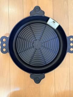 【新品未使用】松尾ジンギスカン鍋　南部鉄器のサムネイル