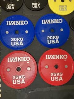IVANKO パワーリフティング 公式バーベルプレートセット - メルカリ