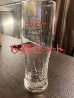アサヒビールグラス６個セットのサムネイル