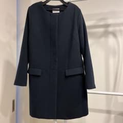Adam et rope アダム　エ　ロペ　ノーカラー　コートのサムネイル