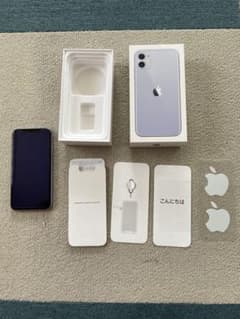 iPhone11 128GB パープル　SIMフリーのサムネイル