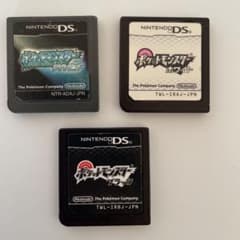 DSソフト まとめ売り 3点 ポケットモンスターのサムネイル