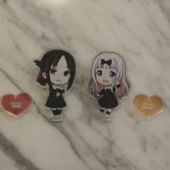 値下げ中！かぐや様は告らせたい　四ノ宮かぐや　藤原千花　アクリルスタンドのサムネイル