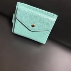 二つ折り財布 ミントグリーン ティファニーカラーのサムネイル