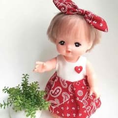 メルちゃんお洋服♡バンダナ柄♡のサムネイル