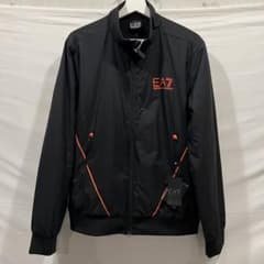未使用　エンポリオアルマーニEA7 ボンバージャケット　黒 ブラック ラスト1点 未使用 エンポリオアルマーニ EA7 ボンバージャケット ブラック ラスト