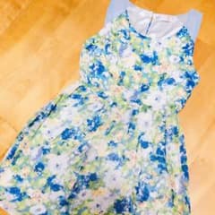 花柄ワンピースミニ丈☆レッセパッセ、ジルスチュアート系のサムネイル