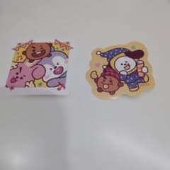 BT21 Sticker Set (2 stickers)