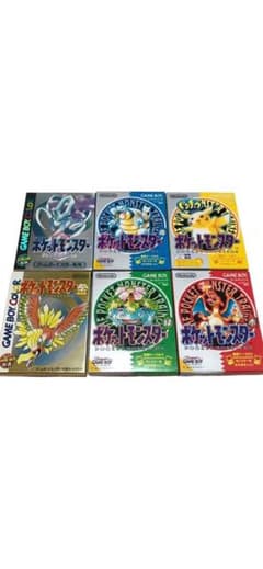 ポケットモンスター ゲームボーイソフト7本セット（銀もあり） - メルカリ