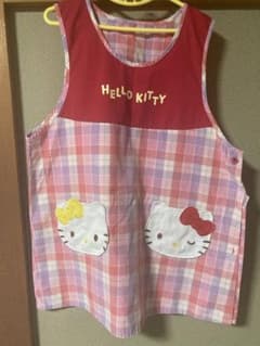 希少大きいサイズキティエプロンのサムネイル
