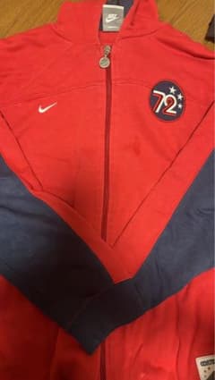 Nike ジップアップジャケット XL 赤/青 COR72Zのサムネイル