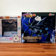 にゃんこ大戦争　クレーンゲーム型貯金箱　ガオウダーク　フィギュア　ナムコ限定