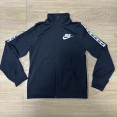 NIKE キッズ ジップアップジャージ ブラック Mのサムネイル