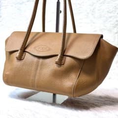 極美品✨️ トッズ コーニッシュウェーブ トートバッグ レザー ブラウンのサムネイル