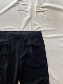 90s PERRY ELLLS スラックス サマーウール w34 黒 90s PERRY ELLLS スラックス サマーウール w34 黒 - メルカリ