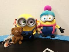 USJ ミニオン ポップコーンバケツ ぬいぐるみ セットのサムネイル