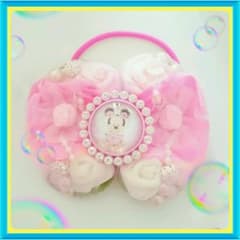 neru様専用 ミニー オーガンジーヘアゴムのサムネイル