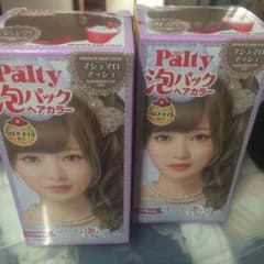パルティ泡パックヘアカラー 一箱！のサムネイル