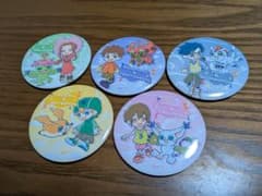 デジモンアドベンチャー 缶バッジ 5点セットのサムネイル