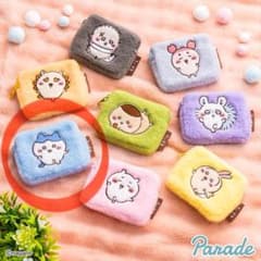 ちいかわ ふわふわミニポーチ　ハチワレのサムネイル